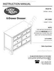 Baby Relax DA7608-1 Instrucciones De Montaje