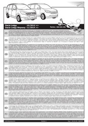 ECS Electronics DA-021-DH Instrucciones De Montaje