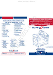 Baby Trend Nursery center PY87119 Manual De Instrucciones