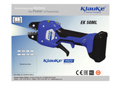 Textron Klauke micro EK 50ML Manual Del Usuario