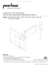 PEERLESS SAL730P-S Instalación Y Montaje
