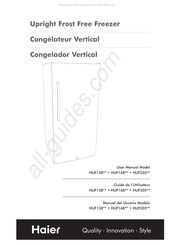 Haier HUF168 Serie Manual Del Usuario