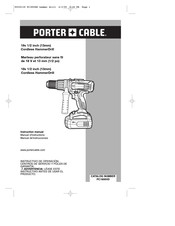 Porter Cable PC1800HD Manual De Instrucciones