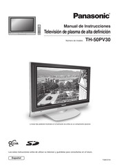 Panasonic TH-50PV30E Manual De Instrucciones