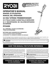 Ryobi RY24200 Manual Del Operador