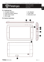 Prestigio MultiPad PMP3270B Guia De Inicio Rapido