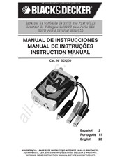 Black and Decker BDI200 Manual De Instrucciones