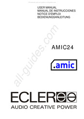 Ecler AMIC24 Manual De Instrucciones