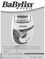 BaByliss PARIS Miniliss G581E Manual De Instrucciones