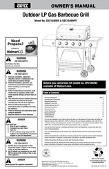 Backyard Grill GBC1646WS Manual Del Propietário