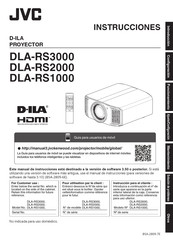 JVC DLA-RS1000 Instrucciones