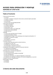 schmersal AZM300Z-ST-1P2P-A-DU Manual De Operación Y Montaje