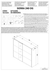 Forma Ideale UP 01094 Instrucciones De Montaje