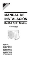 Daikin ARX20J3V1B Manual De Instalación