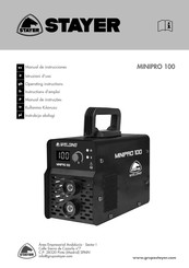 stayer MINIPRO 100 Manual De Instrucciones