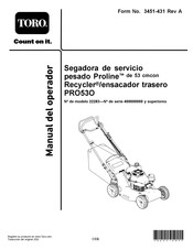 Toro 22283 Manual Del Operador