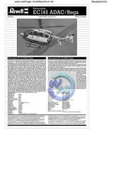 REVELL EC145 ADAC/Rega Manual De Instrucciones