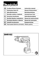 Makita DHR162 Manual De Instrucciones