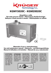 Krüger Technology KGM15020C Manual De Uso Y Manutención