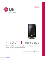 LG VOLT 700W Guia Del Usuario