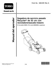 Toro 22285 Manual Del Operador