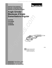 SSP GA7030 Manual De Instrucciones