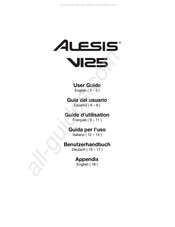 Alesis V125 Guia Del Usuario