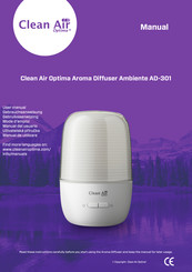 Clean Air Optima AD-301 Manual Del Usuario