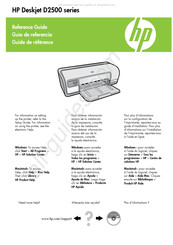 HP Deskjet D2530 Guía De Referencia
