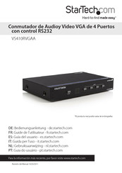 StarTech.com VS410RVGAA Guia Del Usuario