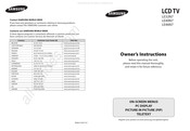 Samsung LE32N7 Manual De Instrucciones