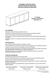 Hudson & Canal TV1854 Instrucciones De Montaje