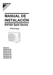 Daikin RX25J3V1B Manual De Instalación