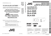 JVC DLA-X30 Manual De Instrucciones