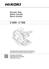 Hikoki C 7SS Instrucciones De Manejo