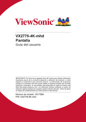 ViewSonic VS17584 Guia Del Usuario