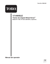 Toro 17-44HXLE Manual Del Operador