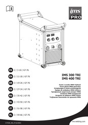 ims PRO IMS 300 TRI Manual De Instrucciones