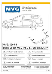 MVG 0965 B Instrucciones De Montaje