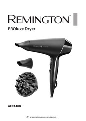 Remington PROluxe AC9140B Manual De Instrucciones