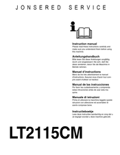 Jonsered LT2115CM Manual De Las Instrucciones