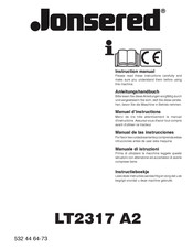 Jonsered LT2317 A2 Manual De Las Instrucciones