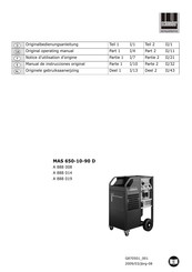 Schneider Airsystems A 888 019 Manual De Instrucciones Original