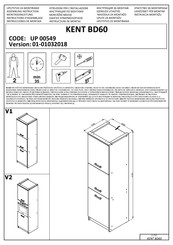 regal KENT BD60 Instrucciones De Montaje