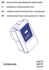 Coelbo SPEEDBOARD 1309 TT Instrucciones De Instalacion Y Utilizacion