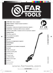 Far Tools ET 28 Traduccion Del Manual De Instrucciones Originale