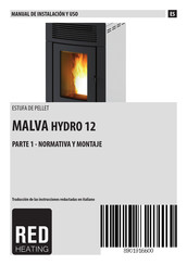 Red Heating MALVA HYDRO 12 Manual De Instalacion Y Uso