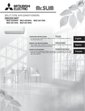 Mitsubishi Electric Mr.SLIM MSZ-GE12NA Manual De Instrucciones