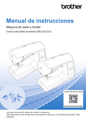 Brother 888-K10/L11/L12 Manual De Instrucciones