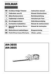 Dolmar AH-3665 Manual De Instrucciones